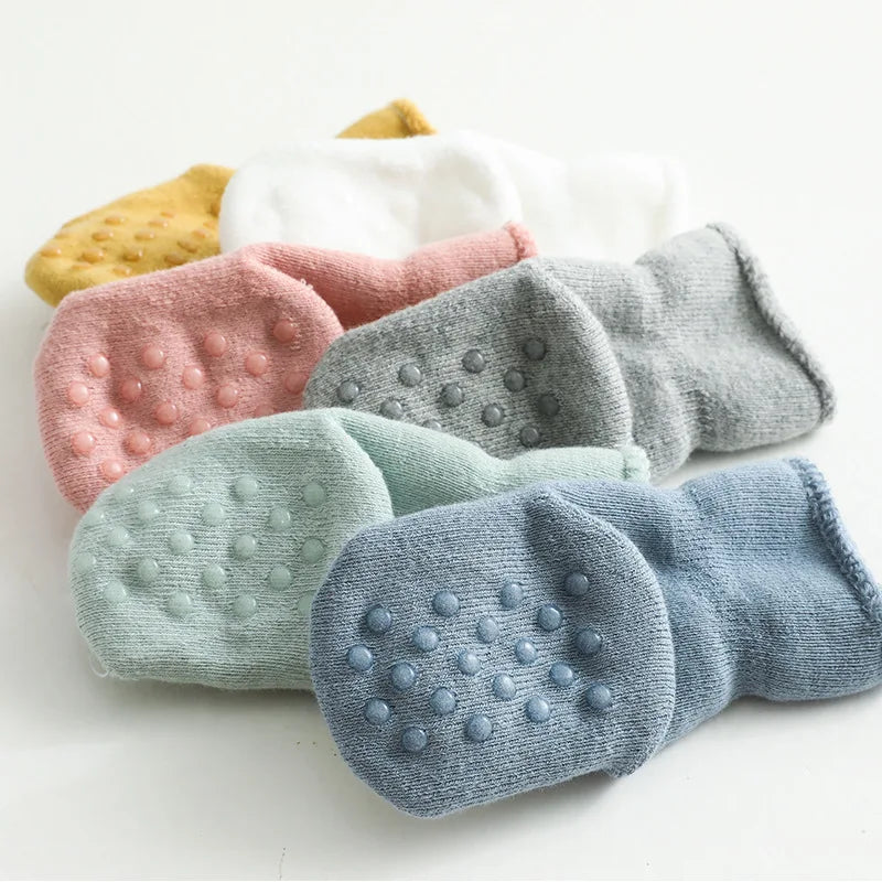 Cozy Cartoon Baby Socks - Anti-Slip Soft Cotton Floor Socks - SweetPeaShop