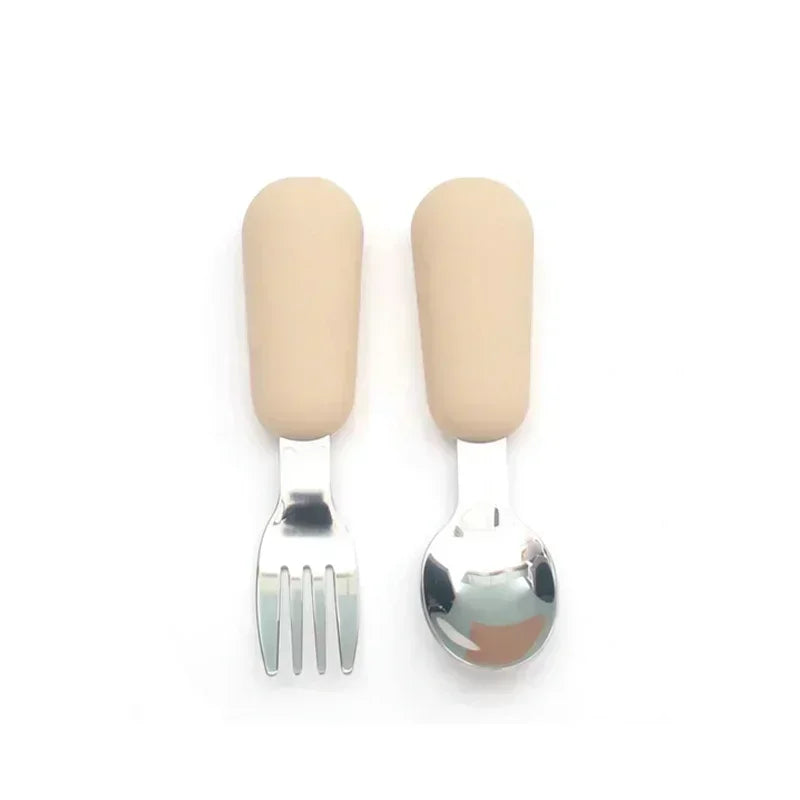 Baby Cartoon Tableware Set - Toddler-Friendly Cutlery - SweetPeaShop