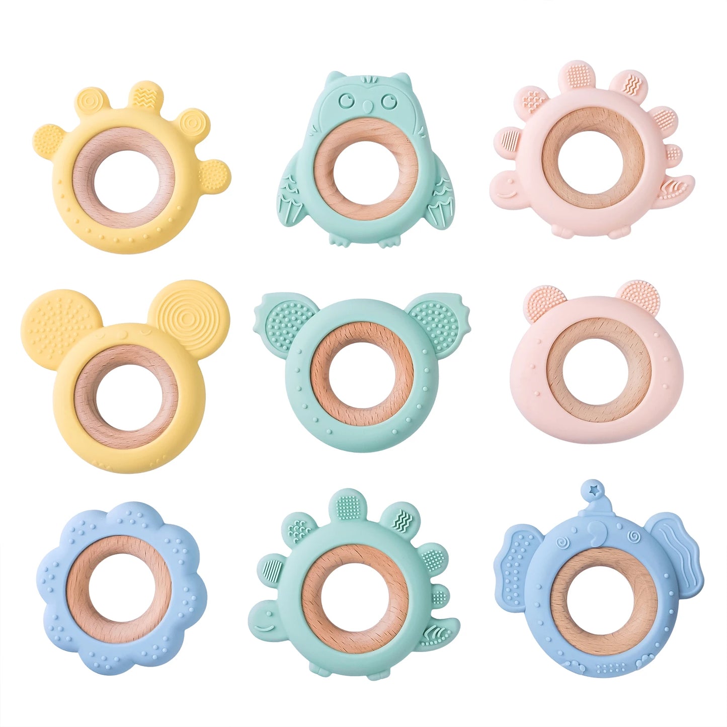 Playful Pattern Teether- SweetShopExclusive - SweetPeaShop
