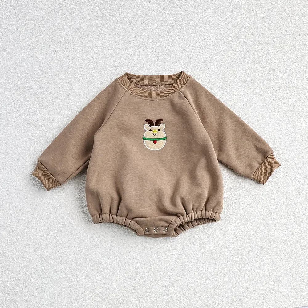 CuddleJoy Christmas Baby Bodysuits: Snuggly Style - SweetPeaShop
