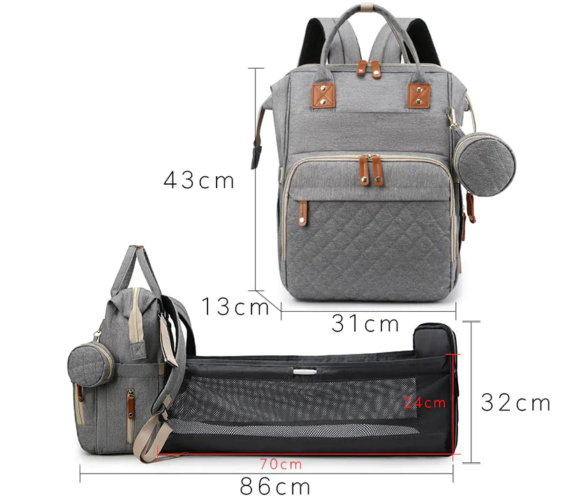 Multifunction Travel Diaper Backpack - SweetPeaShop