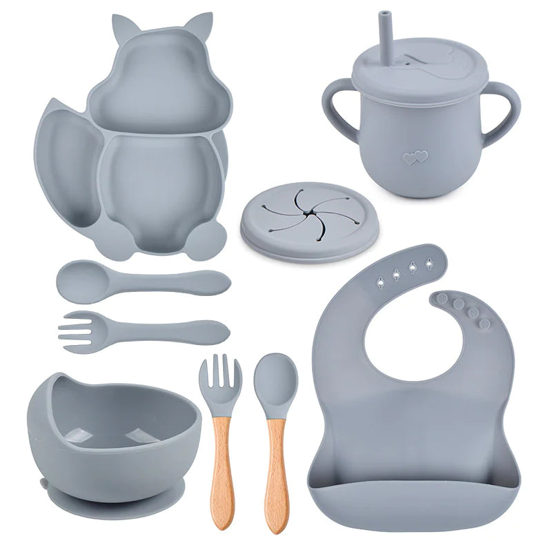 Baby Silicone Feeding Set - SweetPeaShop