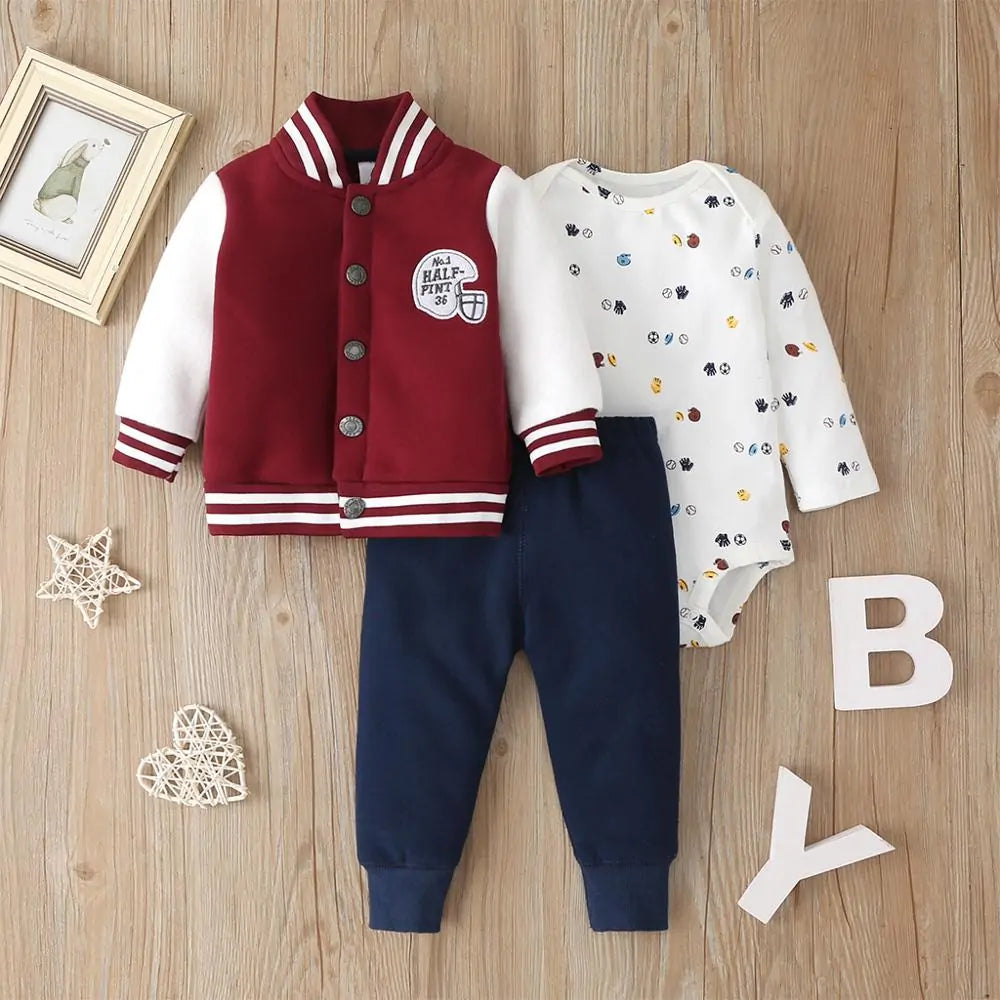 Little Champ Outfit – Stylish and Comfortable Baby Clothes for Your Little Gentleman - SweetPeaShop