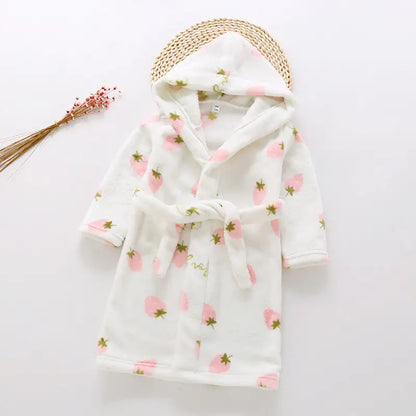 Children's Flannel Bathrobes - SweetPeaShop