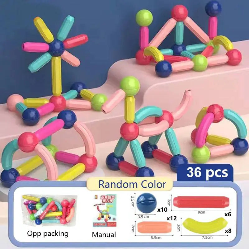 Magnetic Building Blocks for Kids Gross Motor - SweetPeaShop