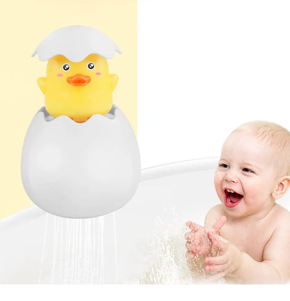 Baby Bathing Toy – Cute Duck Penguin Egg Water Spray Sprinkler – SweetPeaShop Exclusive