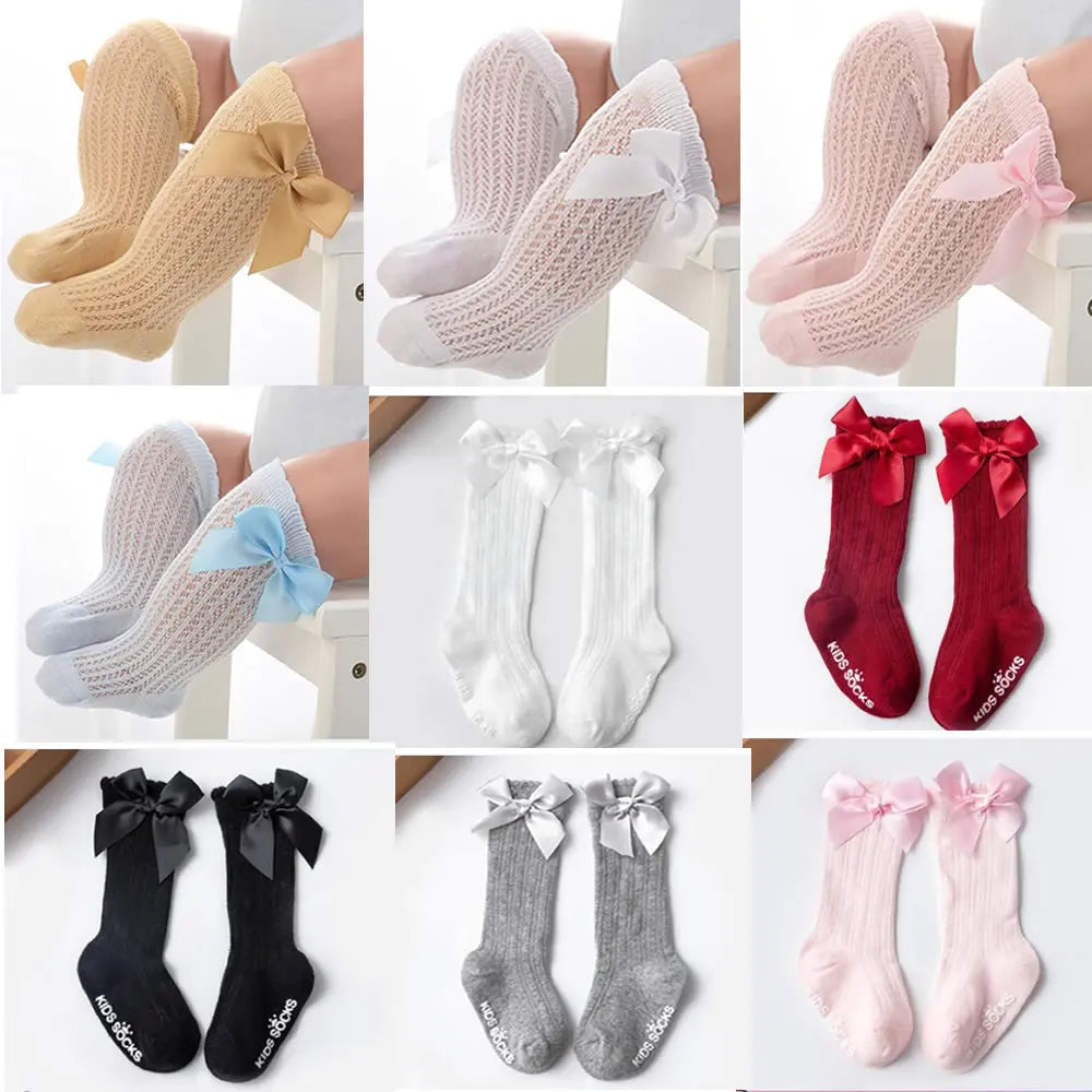 Winter Velvet Baby Socks – Non-Slip Warm Footwear for Newborns & Toddlers - SweetPeaShop