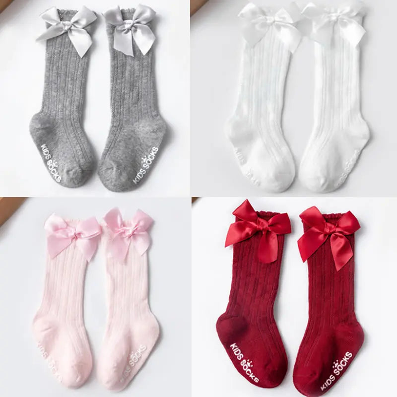 Winter Velvet Baby Socks – Non-Slip Warm Footwear for Newborns & Toddlers - SweetPeaShop