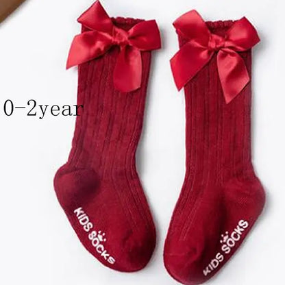 Winter Velvet Baby Socks – Non-Slip Warm Footwear for Newborns & Toddlers - SweetPeaShop