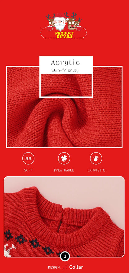 Christmas Baby Elk Romper & Hat Set - SweetPeaShop Exclusive - SweetPeaShop