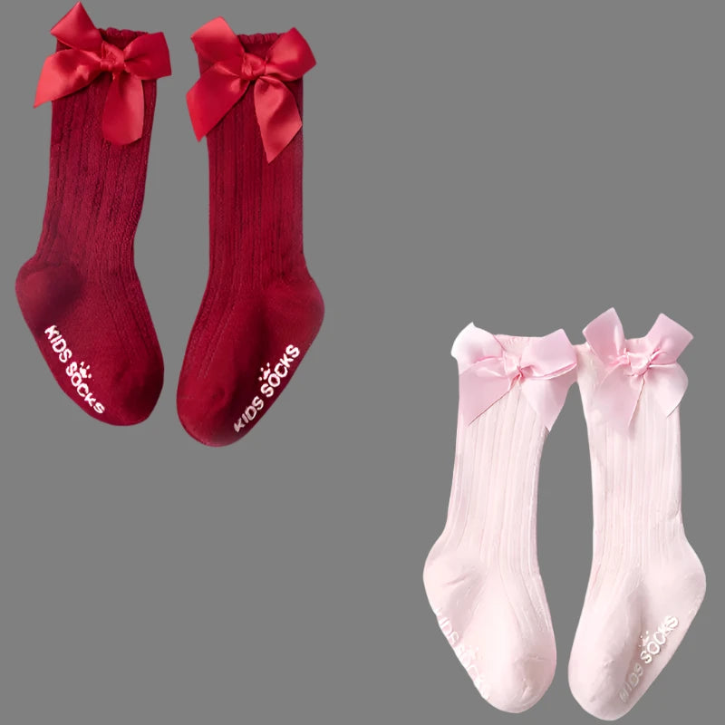 Winter Velvet Baby Socks – Non-Slip Warm Footwear for Newborns & Toddlers - SweetPeaShop