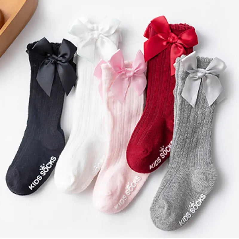 Winter Velvet Baby Socks – Non-Slip Warm Footwear for Newborns & Toddlers - SweetPeaShop