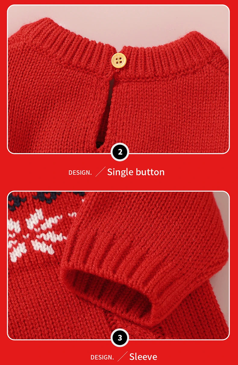 Christmas Baby Elk Romper & Hat Set - SweetPeaShop Exclusive - SweetPeaShop