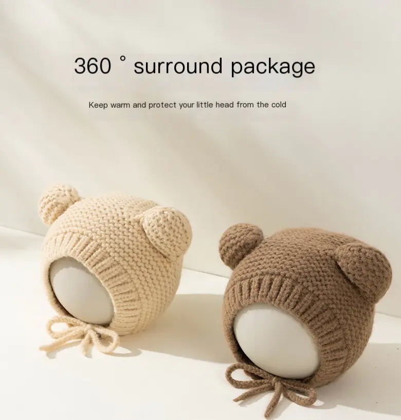 CozyBaby Woolen Hat – Perfect for Autumn and Winter - SweetPeaShop