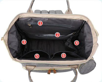 Multifunction Travel Diaper Backpack - SweetPeaShop