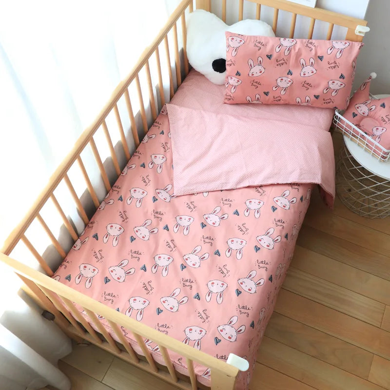 Baby Bedding Set (3pcs)- SweetPeaShop Exclusive - SweetPeaShop