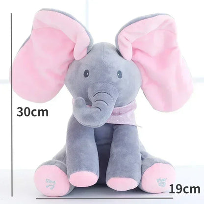 Peekaboo Elephant Plush Toy - SweetPeaShop Exclusive