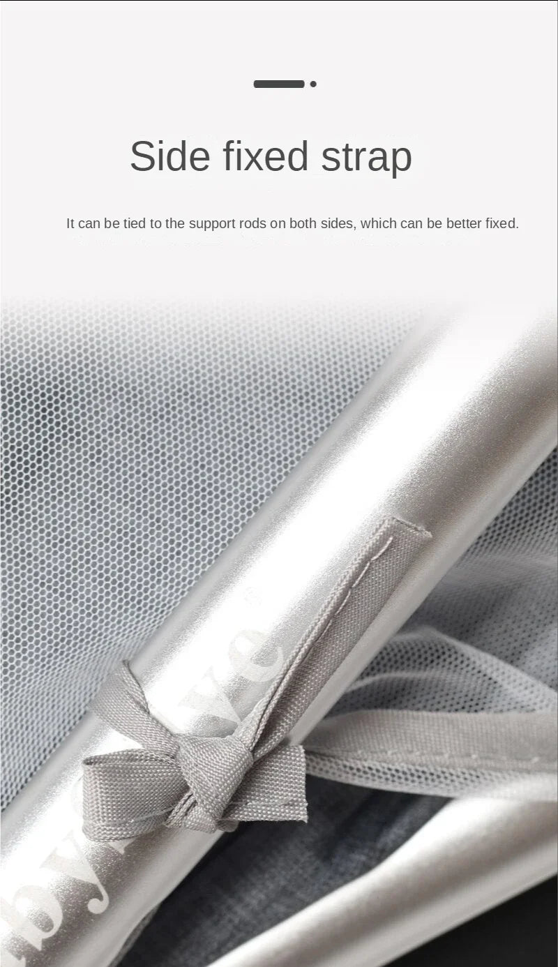 Zipper-Type Fly Protection Baby Crib and Stroller Mosquito Net – Summer Full Coverage - SweetPeaShop