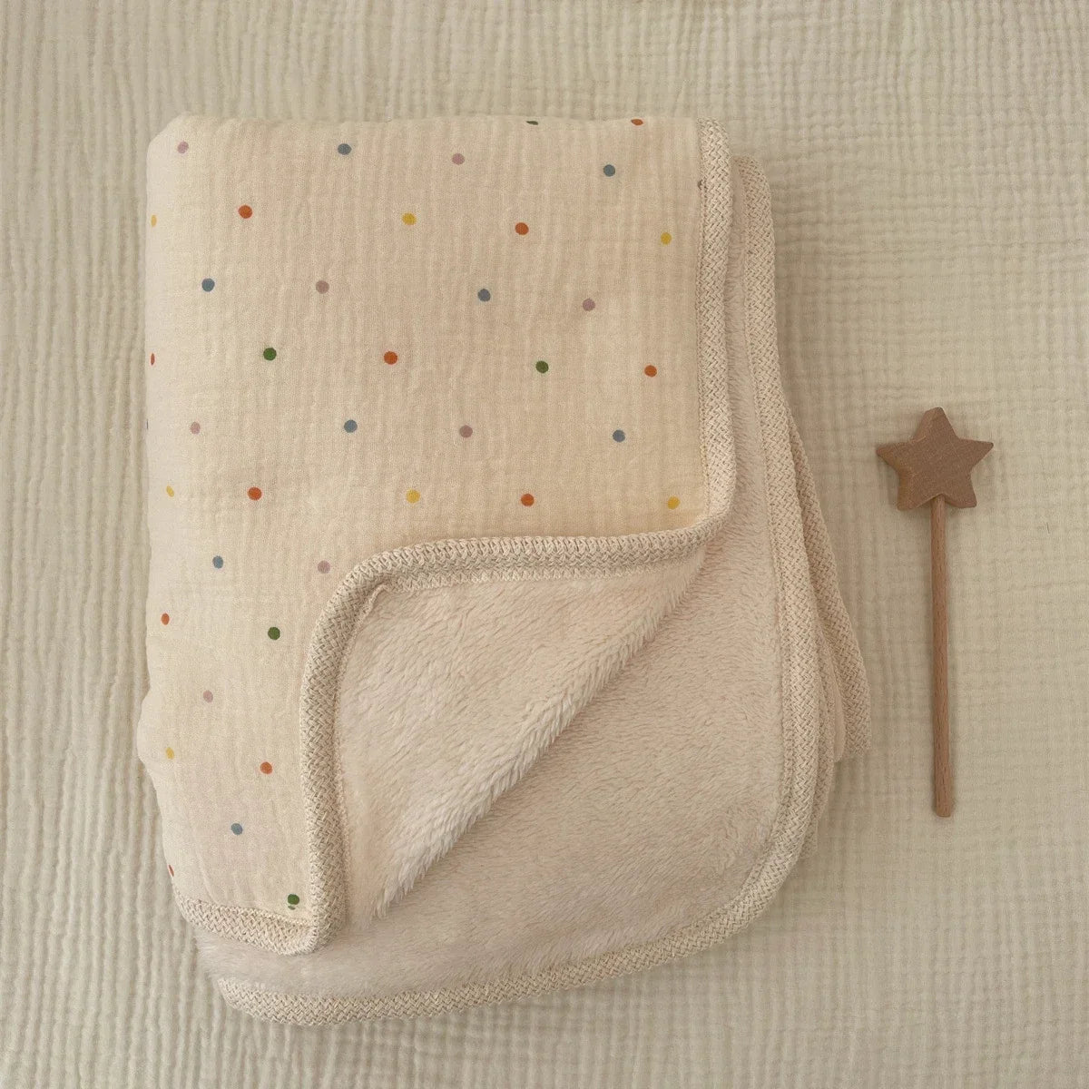 Winter Baby Muslin Blanket- SweetPeaShop Exclusive - SweetPeaShop