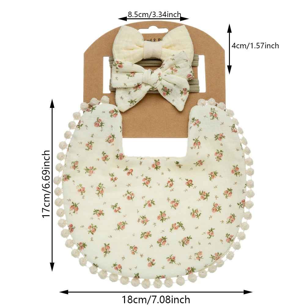 Muslin Cotton Baby Bib – SweetPeaShop Exclusive