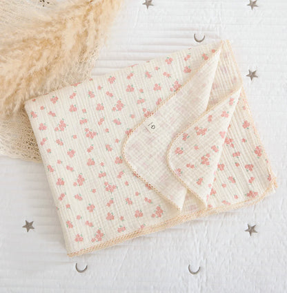 Muslin Baby Blanket- SweetPeaShop Exclusive - SweetPeaShop