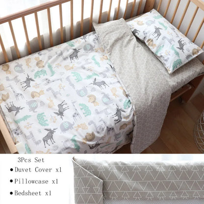 Baby Bedding Set (3pcs)- SweetPeaShop Exclusive - SweetPeaShop