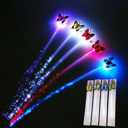 LED Flashing Hair Braid Glowing Hairpin - SweetPeaShop Exclusive