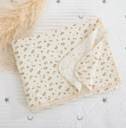 Muslin Baby Blanket- SweetPeaShop Exclusive - SweetPeaShop