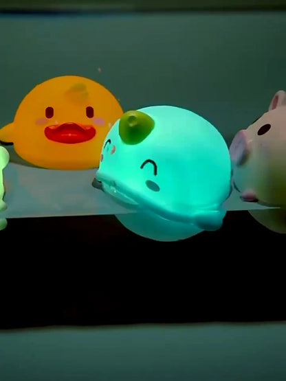 LED Light-Up Baby Bath Toy - Luminous Rubber Duck for Kids - SweetPeaShop Exclusive