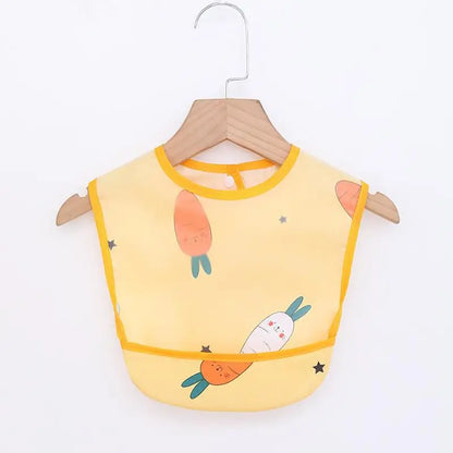 Toddler Waterproof Bib and Smock with Pocket – Feeding & Art Apron