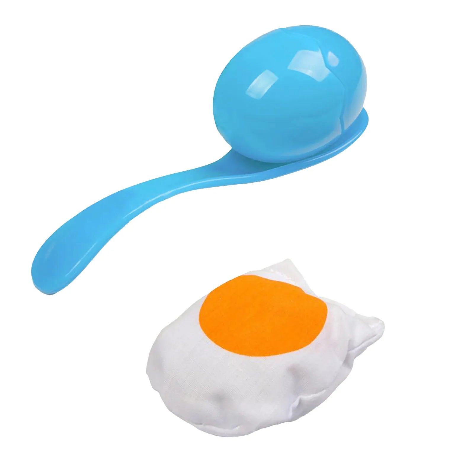 Eggs and Spoon Race Game Set with Yolk – Outdoor Kids Party Toy – Fun Parent-Child Interactive Game - SweetPeaShop