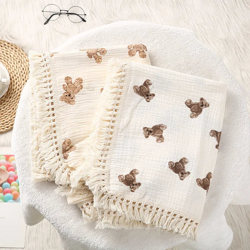 Muslin Squares Baby Blanket - SweetPeaShop Exclusive - SweetPeaShop