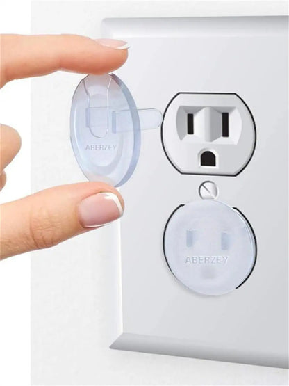 10pcs Baby Proofing Electric Plug Protectors – American Standard Outlet Covers for Child Safety - SweetPeaShop