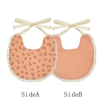 Muslin Cotton Baby Bib – SweetPeaShop Exclusive