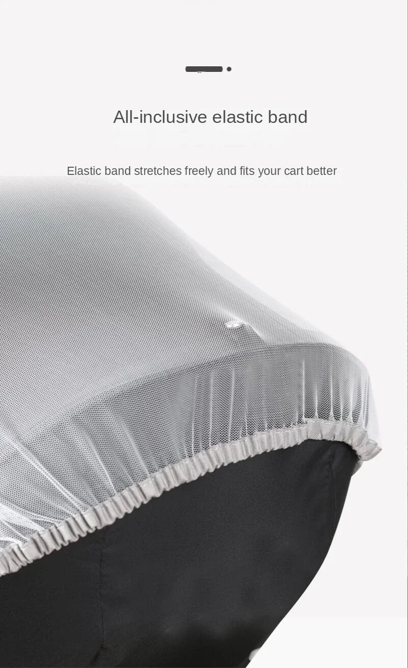 Zipper-Type Fly Protection Baby Crib and Stroller Mosquito Net – Summer Full Coverage - SweetPeaShop