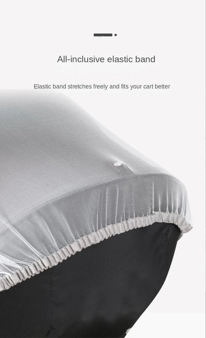 Zipper-Type Fly Protection Baby Crib and Stroller Mosquito Net – Summer Full Coverage - SweetPeaShop