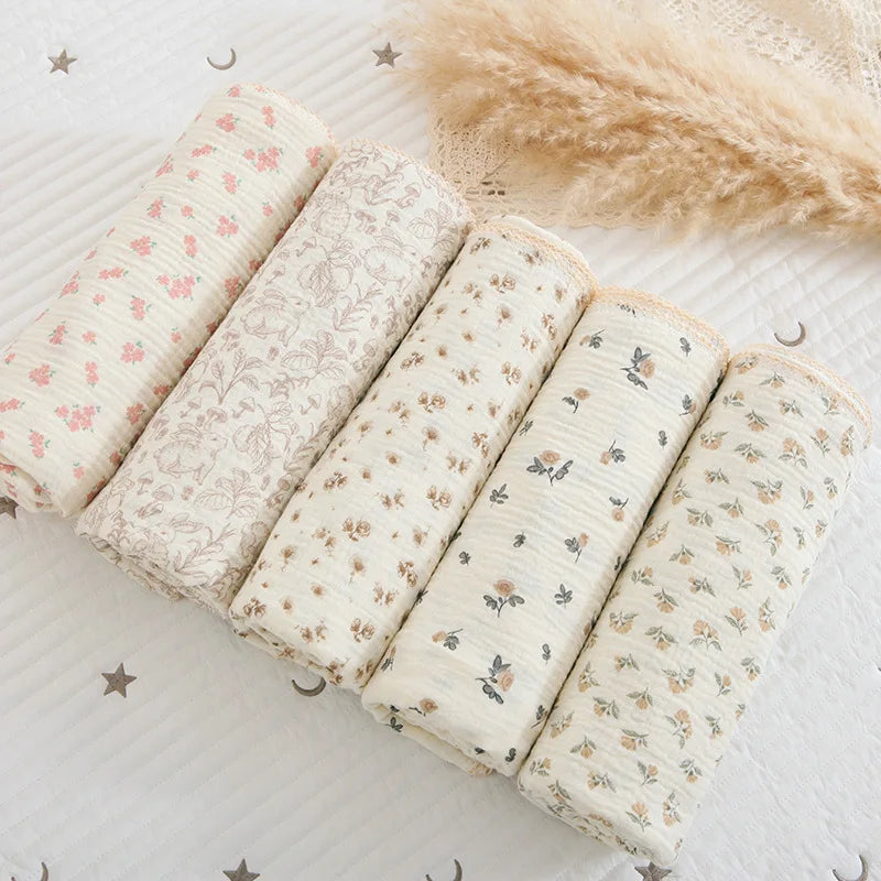 Muslin Baby Blanket- SweetPeaShop Exclusive - SweetPeaShop