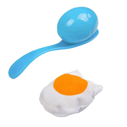 Eggs and Spoon Race Game Set with Yolk – Outdoor Kids Party Toy – Fun Parent-Child Interactive Game - SweetPeaShop