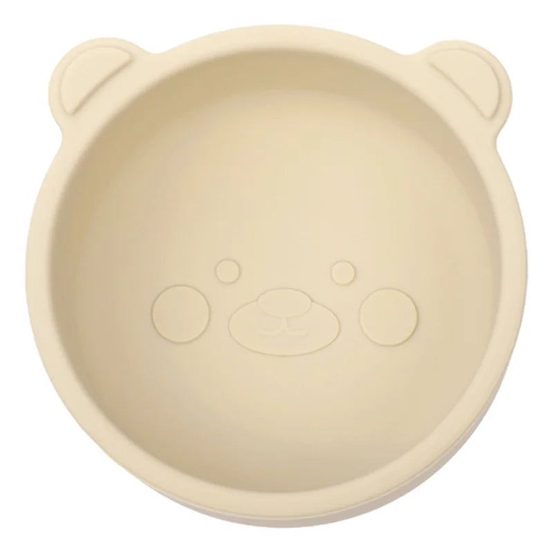 BPA-Free Silicone Baby Feeding Set - Non-Slip Bowl & Spoon 2-Piece Set - SweetPeaShop