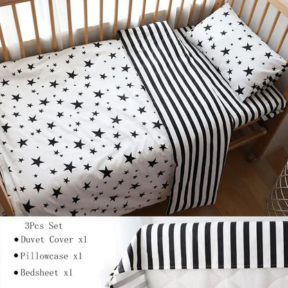 Baby Bedding Set (3pcs)- SweetPeaShop Exclusive - SweetPeaShop