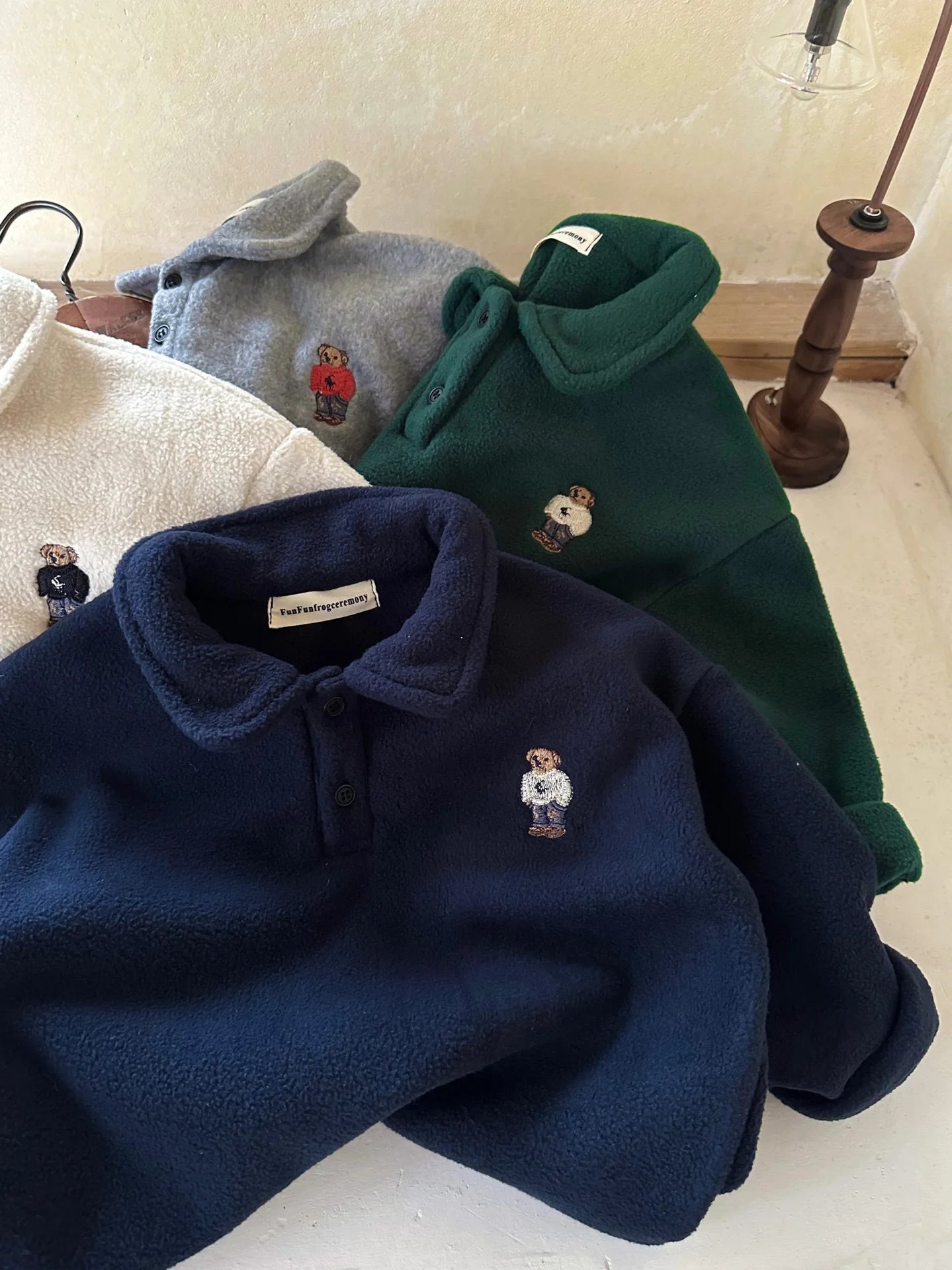 BearPolo Winter Sweatshirt – Cozy Cotton Sweatshirt for Baby Boys & Girls - SweetPeaShop