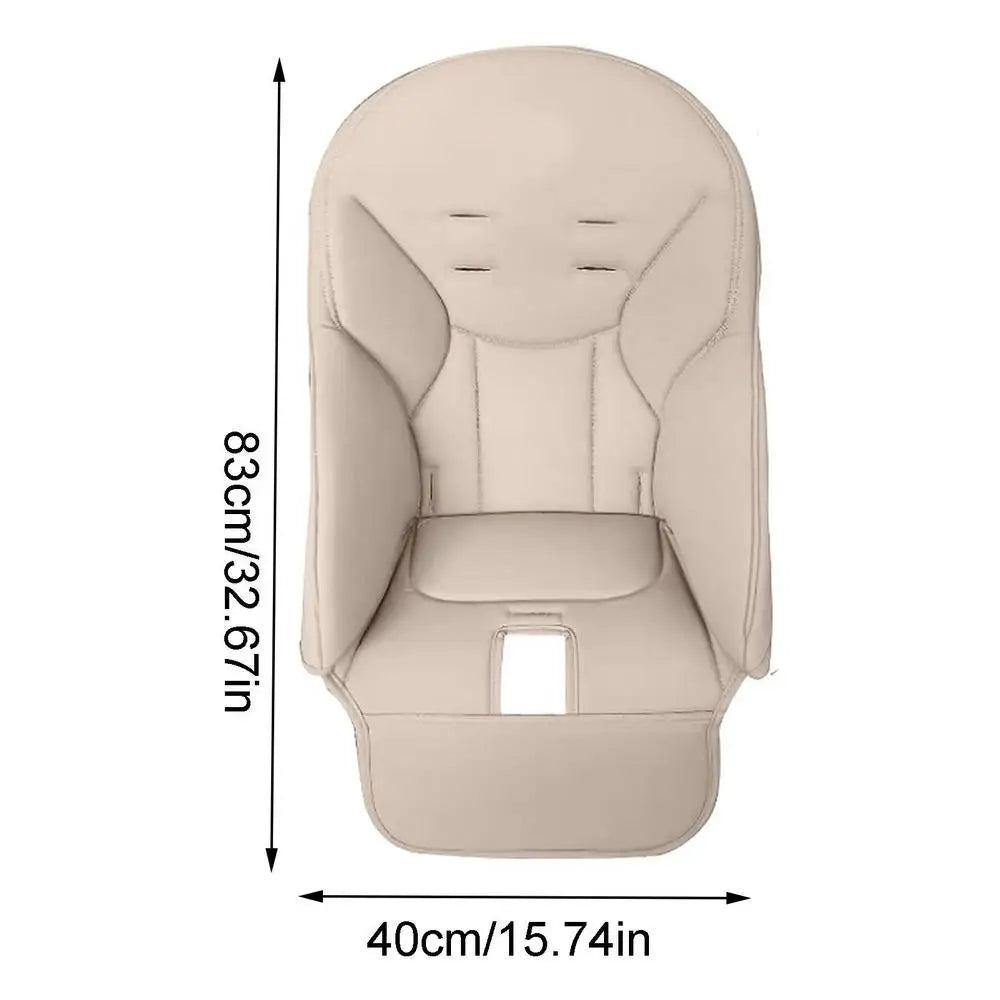 PU Leather Seat Cover With Padding Comfortable For Baby High Chair Cushion - SweetPeaShop