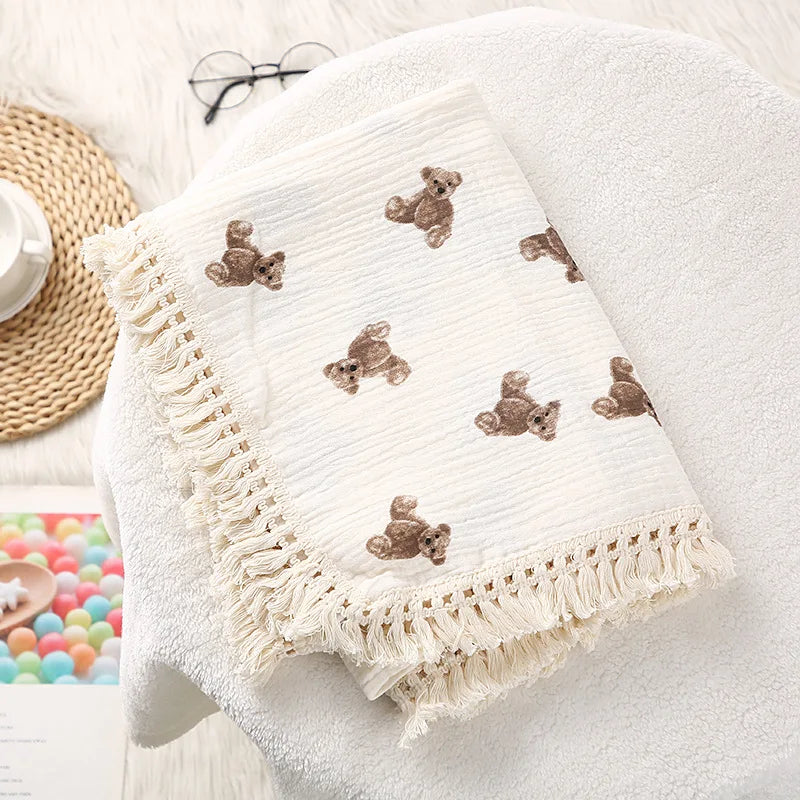 Muslin Squares Baby Blanket - SweetPeaShop Exclusive - SweetPeaShop