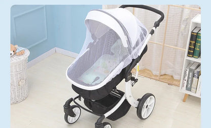 Zipper-Type Fly Protection Baby Crib and Stroller Mosquito Net – Summer Full Coverage - SweetPeaShop