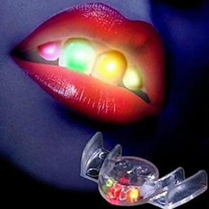 LED Glow Teeth Braces – Halloween Party Light-Up Toy - SweetPeaShop