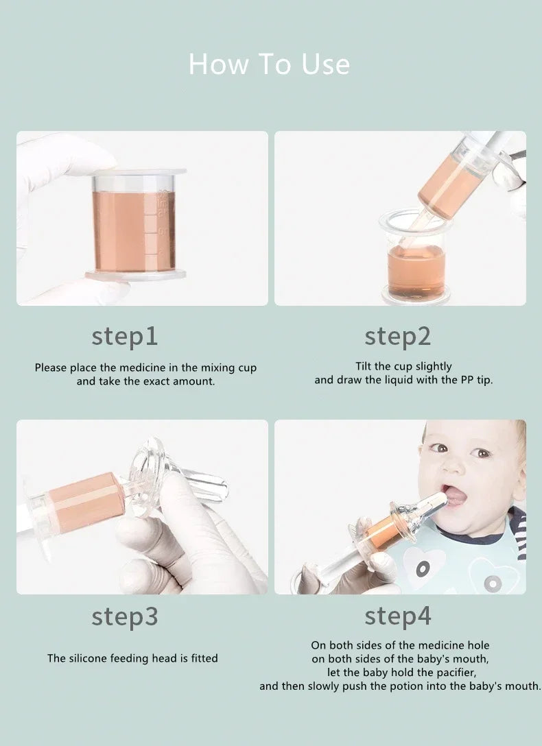 Baby Syringe Feeder - SweetPeaShop Exclusive