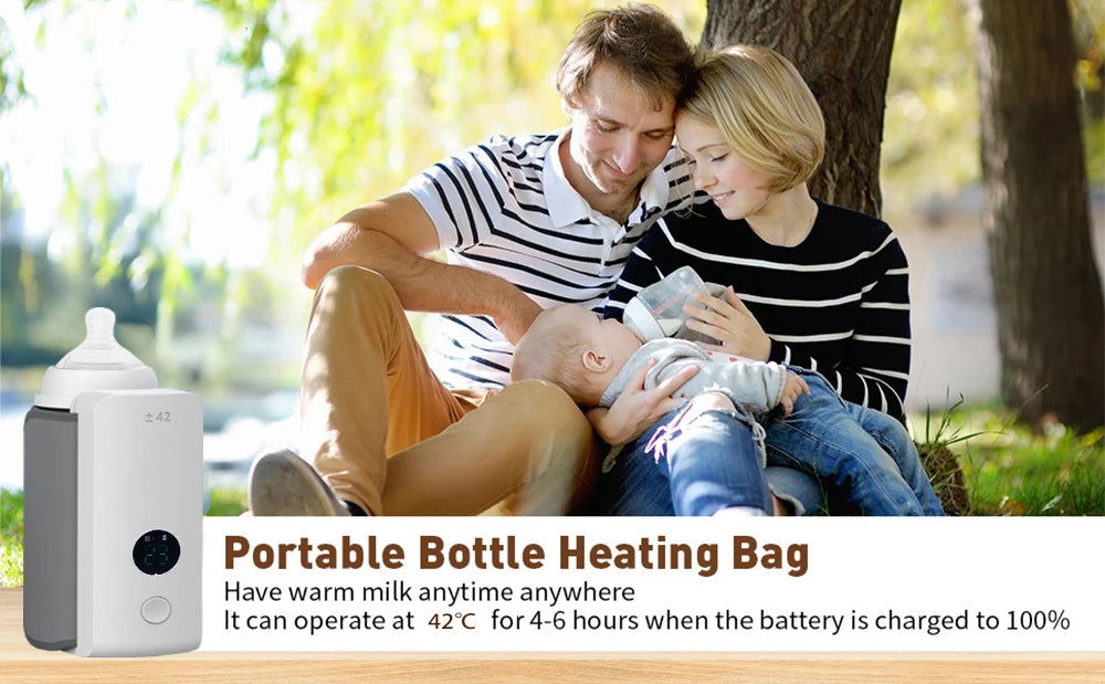 Portable Rechargeable Baby Bottle Warmer - SweetPeaShop Exclusive - SweetPeaShop