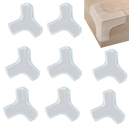 Silicone Baby Safety Corner Guards – 8-Piece Edge Protection Set for Furniture - SweetPeaShop