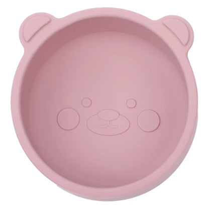 BPA-Free Silicone Baby Feeding Set - Non-Slip Bowl & Spoon 2-Piece Set - SweetPeaShop