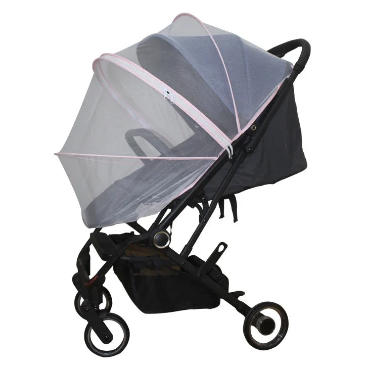 Zipper-Type Fly Protection Baby Crib and Stroller Mosquito Net – Summer Full Coverage - SweetPeaShop